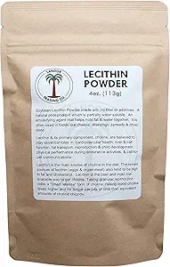 Lecithin Powder (Soybean) - 4 onzas (113 gramos)