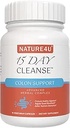 15 días de limpieza Gut Support, Avanzado Gentle Daily Colon Gut Cleanse Detox para Hombres Mujer con Senna, Cascara Sagrada, Psyllium Husk y Probiótico, 15 cápsulas