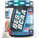 BPI Sports Best BCAA Powder - Muscle Recovery Support - Branched Chain Amino Acids ¦ Building Blocks of Protein and Muscle - Post Workout Recovery – Hydration - Watermelon Ice, 30 Servings