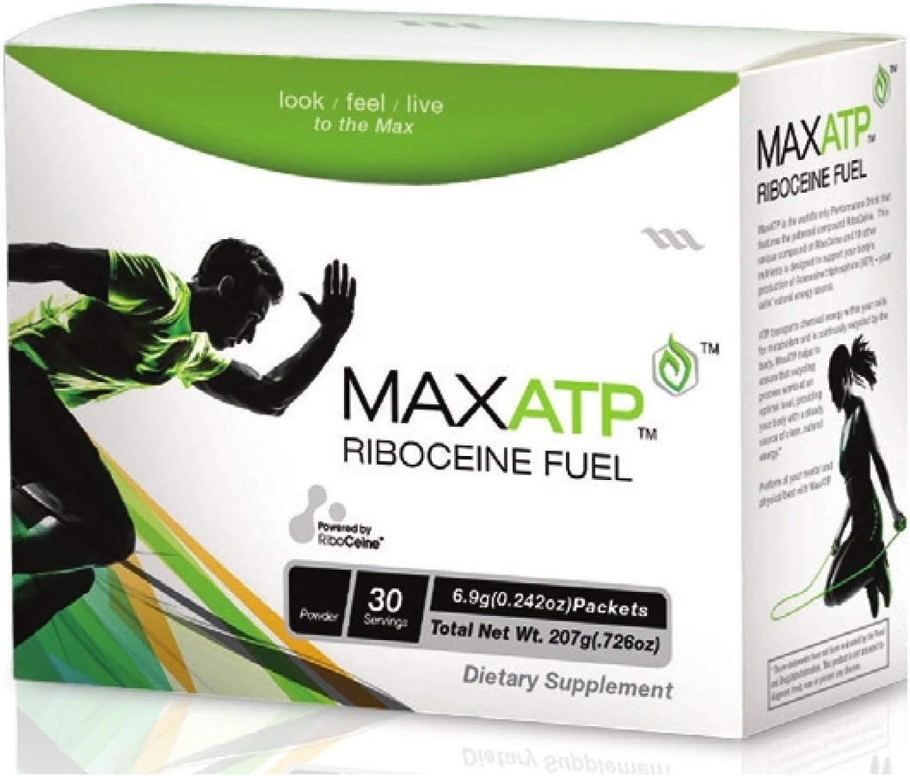 Max ATP, Riboceine Fuel, 30 Packets (0.24 Ounce), 30 Servings