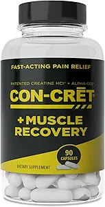 CON-CRET ProMera Sports Muscle Recovery, Concentrated Creatine and Alpha-GEE®, Supports Muscle Recovery, Reduces Soreness, Restores Muscle Health, 90 Capsules