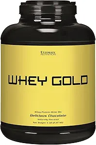Ultimate Nutrition Whey Gold Protein Powder con 20 Gramos de Proteína y Aminoácidos para el Crecimiento Máximo Musculo y Recuperación, 67 Servimientos, Chocolate