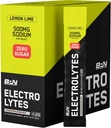BARE PERFORMANCE NUTRITION BPN Electrolytes Go Packs Hydration Drink Mix ¦ Sugar Free Electrolyte Powder ← 500mg Sodium per Serving ← Naturalmente Sweetened ← Lime Lemon, 30 Servings