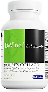 DAVINCI Labs Natures Collagen - BioCell Collagen Supplement with MSM &amp; Glucosamine - Helps to Support Joint Health, Skin Health & Connective Tissues - Gluten-Free - 90 Tablets