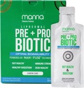 Vitaminas Manna Evolución de Prebiótico Liposómico + Packets Probiótico – 40 Billones CFU, 8 Strains – Gut, Digestivo, Apoyo Inmunitario – Alta Absorción, Estante-Estable, Suplemento diario, 30 Únicas