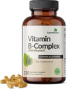 Futurebiotics Complejo Vitamina B con Vitamina C Apoya la Producción Energética, Sistema Nervous & Immune Support - Non-GMO, 120 cápsulas vegetarianas