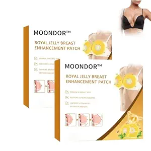 MOONDOR Royal Jelly Breast Enhancement Patch – Natural, Respirable y Nourishing Firming Patch for Women (2Pack)