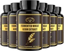 Spermidine Supplements - Wheat Germ Extract Capsules 1000mg Potent Fórmula con 10mg Spermidine & Zinc para Antioxidante, Renovación Celular, Sistema Immune y Aumenta Energía 360 cápsulas (6 botellas)