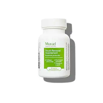 Suplemento de Renovación Juvenil de Murad para Smooth, Piel de Bomba – Suplemento de Belleza Anti-Envejecimiento - Collagen y Ceramidas Reducir las Arrugas y Líneas Finas de Dentro