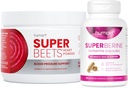 Humann SuperBeets Black Cherry Powder &amp; SuperBerine Capsules
