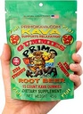 Kava Kava Gummies 50mg – Strong Noble Kava con 50mg Kavalactones para la calma y la relajación – Alcohol-libre – Fast-Acting Fiji Kava Root Extract – Root Beer Flavor – 15 Conde