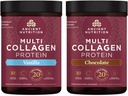 Antigua Nutrición Multi Collagen Proteína Vainilla 45 Servidores + Multi Collagen Proteína Chocolate 45 Servimientos