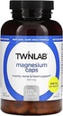 Twinlab Magnesium Caps - High Absorption Magnesium Supplement to Support Leg Cramps Relief - Magnesium Capsules for Stress Relief, 420 mg, 200 Count, 1 Pack
