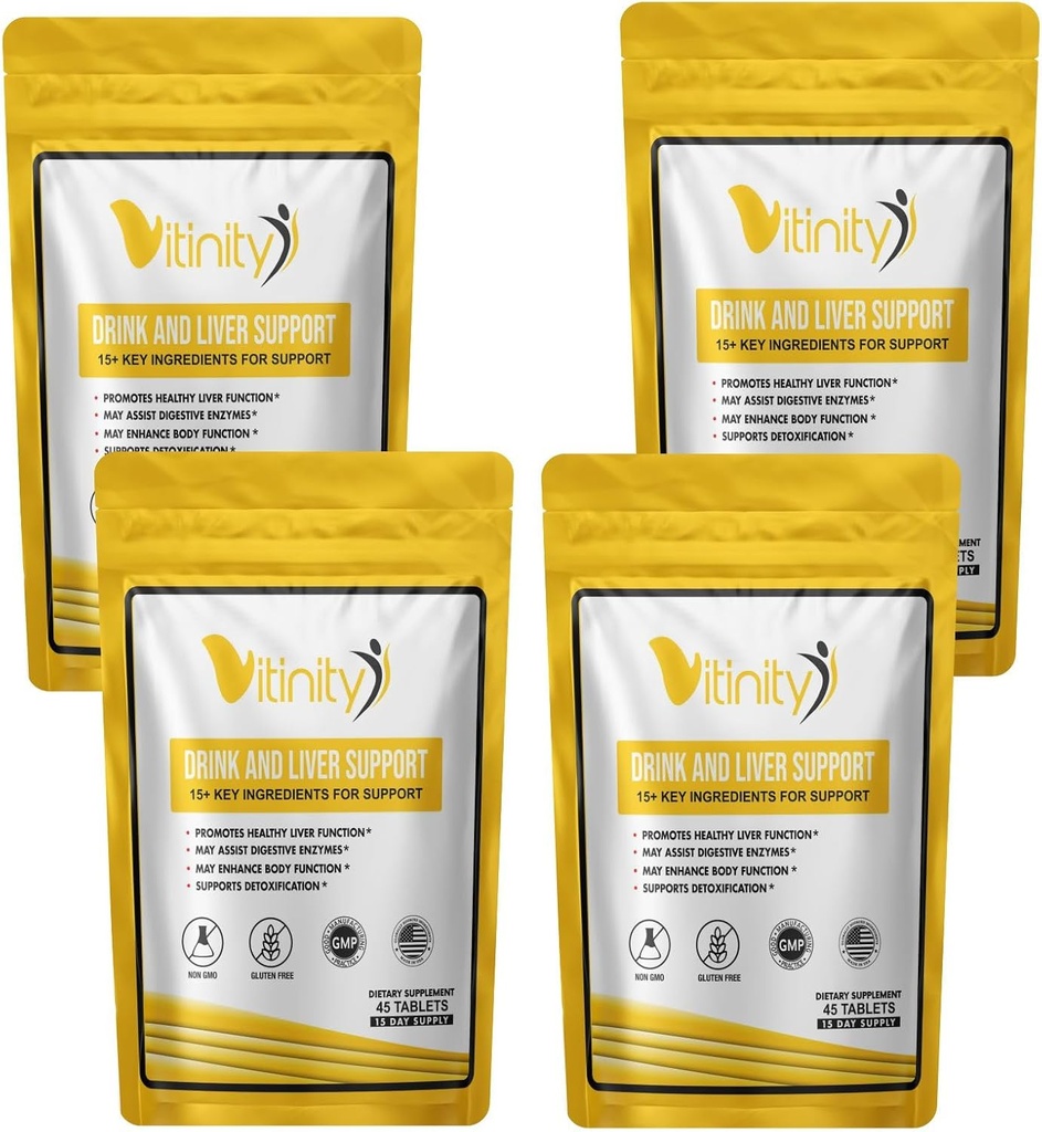 Anti Bebida Apoyo Suplemento-15+Key Ingredientes para el apoyo a la extracción,Liver Health,Kudzu, Milk Thistle,Holy Basil,DHM,All Natural Cleanse,Gradual Reduction,Nutrient Replenisher Tablets(60 Days)