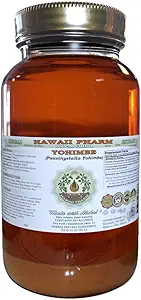 Hawaii Pharm Yohimbe Extracto líquido libre de alcohol, Yohimbe Líquido (Pausinystalia Yohimbe) Dried Bark Glycerite Natural Herbal Suplemento, EE.UU. 32 fl.oz