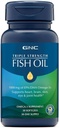 GNC triple fuerza aceite de pescado Omega 3 Suplemento, 1000 mg EPA y DHA, apoya el corazón, cerebro, piel, ojo y salud conjunta, 30 Softgels