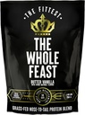 La Fittest Whole Feast Beef Protein Powder - Butter Vanilla - Grass Fed Nose to Tail Carnivore Blend Incluye hígado, colostrum y todo el hueso - BCAAs - 14g Collagen - 21g Total Protein