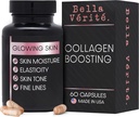 Bella Vérité Daily Collagen Supplement for Women &amp; Men - Essential Vitamins for a Youthful, Radiant Complexion &amp; Global Health - Support Glowing " Smooth Skin, Reduce Wrinkles " Dryness (60 Capsules)