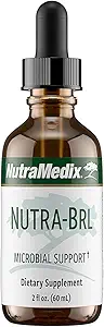 Nutramedix Nutra BRL - Suplemento Herbal Líquido para Gut Health & Immune Support - Samento & Banderol for Digestive Health - Immune System Booster Supplement (60mL)