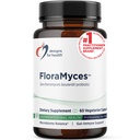Diseños para la salud FloraMyces 500mg Saccharomyces Boulardii Probiotic - Gut Health Supplements - Shelf-Stable Digestive Probiotics for GI Health - Dairy-Free, Vegan Probiotic (60 cápsulas)
