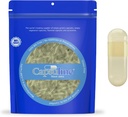 Capsuline Safflower Coloreado Tamaño 00 Empty Vegan Capsules Amarillo/amarillo - 1000 Conde - Vegetarian Empty Pill Capsules - DIY Vegetable Capsule Filling - Veggie Pill Capsules - Kosher y Halal Certified
