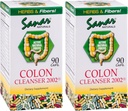 Sanar Naturals Colon Cleanser, 90 Capsules (2 Pack) - Dietary Fiber, Herbal and Probiotics Blend, Digestive Support, Colon Cleanse Supplement for Women & Men
