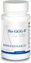 Biotics Research Bio GGG B, Complejo B, Formas bioquímicamente activadas de vitaminas B, Thiamin, Riboflavin, Niacin, B6, B12, Folate Produce Energy, Optimize Positive Mood,Cardiovascular Health 60 Capsule