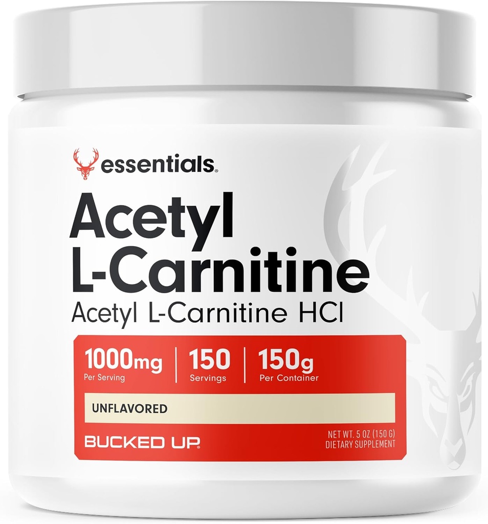 Enrollado Acetyl L-Carnitine 1000mg Powder, Essentials (150 Servings, 150g per Container)