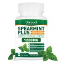 Spearmint Plus Suplemento 1200mg - para la salud digestiva, de la piel y del estómago, Spearmint alternativo Té- USA Hecho &amp; Tested - 60 Softgels