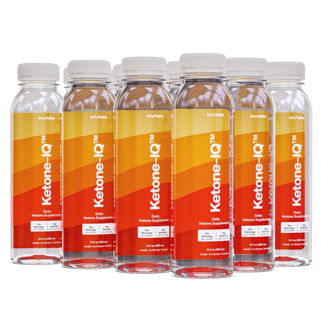 Get Your Fuel from Ketones | Sugar Free, Caffeine Free | Clean Energy, Focus and Flow |Drinkable Ketones to Rapidly Elevate Ketone Levels | Keto Diet NOT Required (12 ct. 12 oz.)