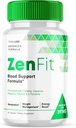 Zenfit Capsules, Zen Fit Blood Support Fórmula Pills, Zenfit Sugar Support, Zen Fit Advanced Fórmula Natural Keto Support Suplemento, ZenFit Blood Capsules Dietary Supplement (60 cápsulas)