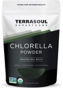 Terrasoul Superfoods Organic Chlorella Powder (Célula Criada), 6 onzas
