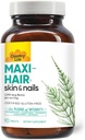 Country Life Maxi-Hair Suplemento - 2000mcg Biotina & vitaminas para el cabello, piel " uñas - Certified Gluten-Free " Vegetarian - apoya el crecimiento del cabello, 90 tabletas