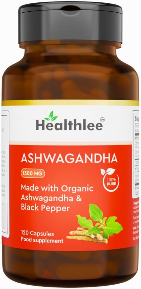 Organic Ashwagandha Suplementos Capsules para Hombres y Mujeres Sobrevivir Ashwagandha Root Powder con Black Pepper WordPress Ashwagandha Complejo Orgánico de India 60 Day Supply.