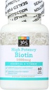 365 por Whole Foods Market, High Potency Biotin 5000mcg, 60 ct