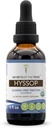Hyssop USDA Orgánica ← Extracto libre de alcohol, gotas herbales de alta potencia tención Hecho de Hissop orgánico 100% certificado (Hyssopus officinalis) hierba seca (2 oz)
