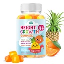 Crecimiento de altura Gummies Suplemento - Niños Adolescentes Aumentador de altura Maximizador de crecimiento vitaminas más alto