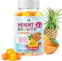 Crecimiento de altura Gummies Suplemento - Niños Adolescentes Aumentador de altura Maximizador de crecimiento vitaminas más alto