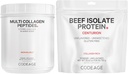 Ultimate Muscle &amp; Recovery Pack: Collagen Peptides Powder y Beef Protein