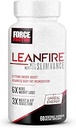 FACTOR FACTOR LeanFire with Next-Gen SLIMVANCE Advanced Thermogenic Fat Burner for Weight Loss with B Vitamins and Capsimax to Boost Metabolism, Increase Energy, and Enhance Focus, 60 Capsules