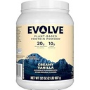 Evolve Plant Based Protein Powder, Vanilla Bean, 20g Vegan Protein, Dairy Free, No Artificial Flavors, Non-GMO, 10g Fiber,   Exclusive, 2 Pound (Packaging May Vary)