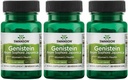 Genisteína libre de soja Swanson - Suplemento natural basado en plantas para mujeres - Comfort & Balance - (60 cápsulas vegetales, 125 mg cada uno) 3 Pack