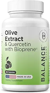Balancebreens Leaf Extract " Quercetin 400mg con Bioperina, 60 cápsulas - Booster de inmunidad