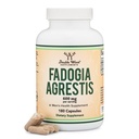 Fadogia Agrestis 600mg Por Serving (180 cápsulas) Poderoso Extracto para apoyar el rendimiento atlético (Tercera Parte testada, No GMO, Vegan, Gluten Gratis) por Madera Doble