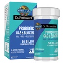 Garden of Life Dr Formulated Once Daily 3-in-1 Completos Prebióticos, Postbióticos " Probióticos para Mujeres y Hombres - PRE + PRO + Suplemento POSTBIOTIC para Bloating - 50 Billion CFU, 30 Day Supply