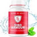 SIBO tóxico IBS Relief (Clinical Grade Treatment) Bloating, Diarrhea, Leaky Gut, Gas TENIDO Liberación retrasada Peppermint ← Suplemento Efectivo Sobre el Síndrome de Tazón Irritable " Bacterias Pequeñas Intestinas