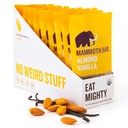 Mammoth Bar Almond Vanilla Bar - 10 Bares de Proteína Orgánica – Prebiótico • Paleo • Gluten Gratis • Egg Protein • GMO Gratis • Raw • Premium Nuts