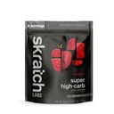 Skratch Labs Super High-Carb Hydration Powder ¦ Carbohydrate Powder with Cluster Dextrin and Electrolytes  durable Endurance Energy Drink ← Raspberry (840 Grams) ← Non-GMO, Gluten Free, Vegan, Kosher