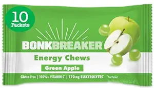 Bono Breaker Energy Chews, Gluten-Free, Dairy-Free Ingredients to Provide Quick Energy and Focus, 1 caja de 10 Packets, Variety Pack