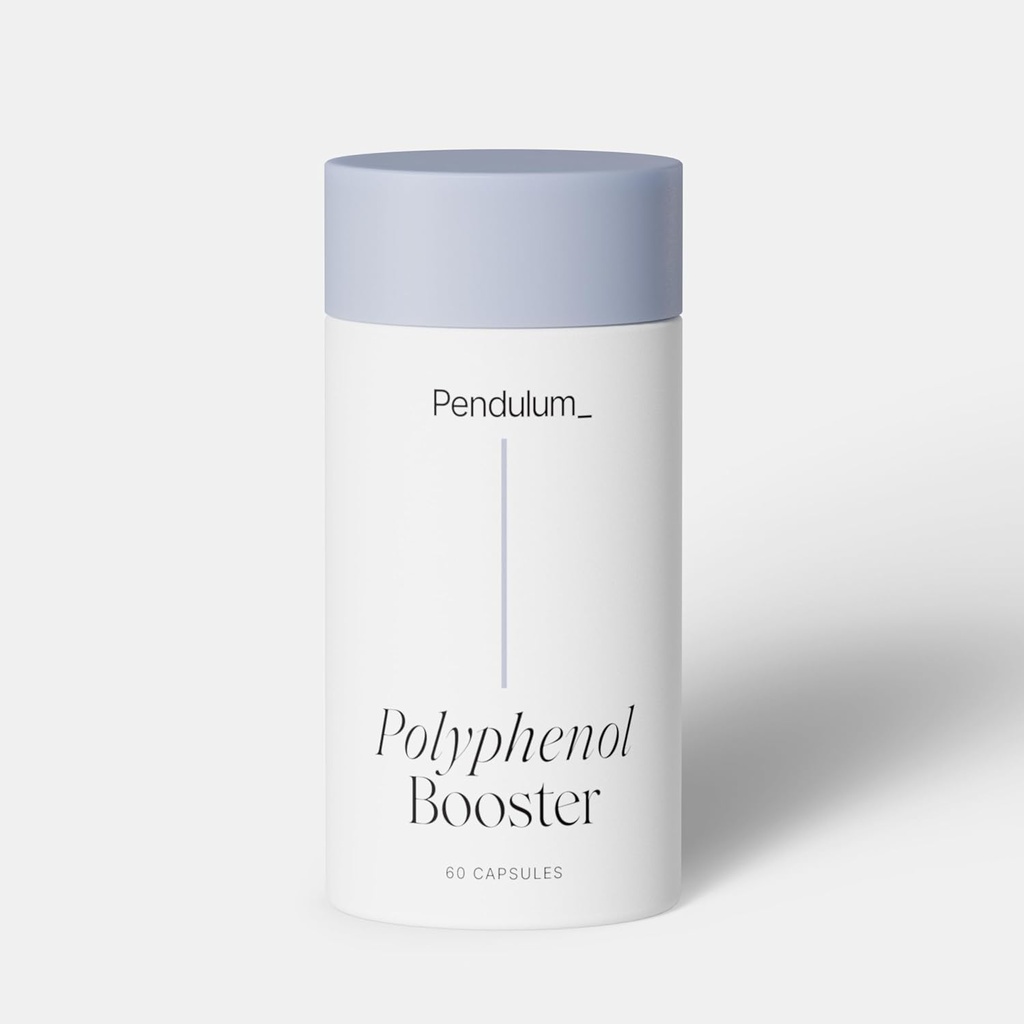 Péndulo Polifenol Booster, Antioxidante de Superalimentos, Planta Beneficial Compuestos para Buena Salud, Ayuda a Boost Akkermansia Muciniphila para Hombres (60 Capsules, 1-Pack)